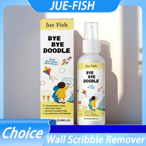 Wall Scribble Remover Effectively Removing Wall Spots Ink Graffitis Non-corrosive Wall Care Pencil Crayon Instant Cleaning Spray