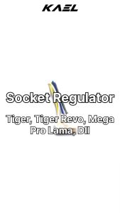 Socket Regulator Phantom & Tiger Lama New Revo Revolution & Mega Pro Lama & Mega Pro New Primus Soket Songket Kiprok Fitting 5 Kabel Kaki Pin