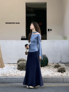 HUOLISI | Stylish Unique Slimming Long Sleeve Off-Shoulder Knitwear