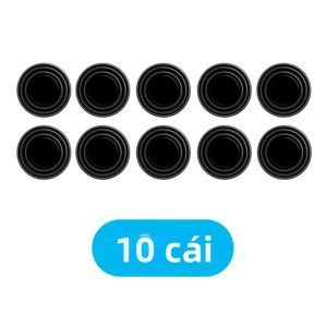 10 Miếng Dán Chống Va Chạm Cửa Xe Ô Tô Miếng Đệm Chống Sốc Tấm Chống Va Đập Đệm PVC Dày Chống Sốc