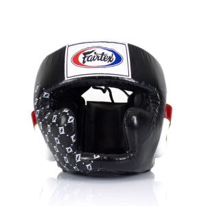 Fairtex HG10 Super Sparring Head Guard - Black
