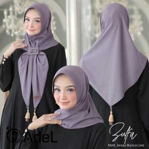 Zulfa Adel jilbab instan segitiga pet koncer free gesper premium