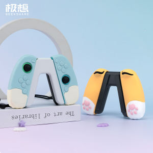 Nintendo Switch Joycon Handle V-Shaped Game Controller Stand Portable Oled Game Console Holder NS Accessory Pen DS 3DS