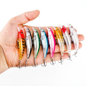 Fishing Gear 6.5cm/6.5g Sinking Minnow Fishing Lure Water Long Throw Lure Hard Bait Minnow