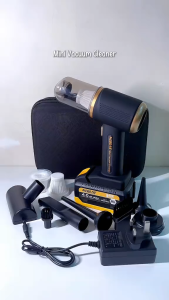 KEELAT Mini Portable Handheld Vacuum Cleaner with Battery 2 in 1 Vacuum & Blower for Car Home and Outdoor Daily Cleaning