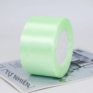 25 Thước/cuộn 4cm Ruy Băng Satin Rộng Dùng Cho Đám Cưới Trang Trí Hộp Quà Gói Quà Làm Nơ Thủ Công Phụ Kiện Tóc Đồ Thủ Công DIY
