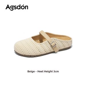Agsdon | Slip-on Closed Toe Summer Leisure Slippers