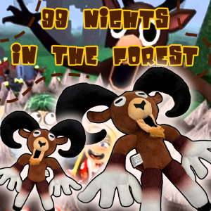 2025 New 99 Nights In The Forest Plush Game Brown Stand And Sit Elk Deer White Owl Stuffed Doll Pillow Christmas Gifts