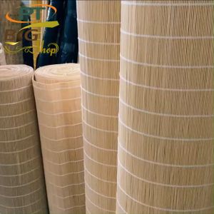 Mành Tăm Trắng KT 12m x 2m/ 25m Mành Tre Trang Trí Background Trung Thu Phụ Kiện Decor Tiệc Cưới Phòng Trà Phông Nền Chụp Ảnh Mành Tăm Trang Trí Tết