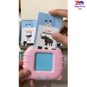 TOY😊พร้อมส่ง💯 เครื่องอ่านแฟลชการ์ด พูดได้ 3ภาษา จีนไทยและอังกฤษ แฟลชการ์ดพูดได้ แฟรชการ์ด
