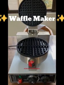 Belgian Waffle Maker Commercial Waffle Machine Single Head Waffle Belgian Baker Heavy Duty