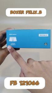 Celana Dalam Boxer Pria Felix.B 121066 Isi 2Pcs Bahan Katun