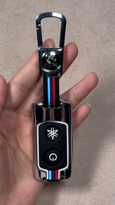 For Yamaha Nmax v2 / Aerox v2 / Xmax300 / Sniper 155r / y16zr / Xmax / y16 Remote Key Case Cover Metal Keychain Accessories