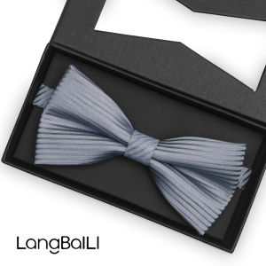 Grey Red Mens Wedding Ties Set Engaged Pure Color Knots Korean Style Polyester Fabric Formal Wear Groomsmen Accessories