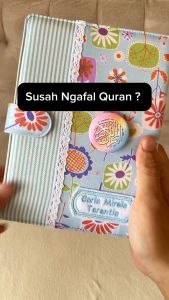 Al Quran Hafalan 8 Blok Terjemah Transliterasi Latin Per Kata Sedang Sampul Motif Bordir Nama A5 HFN