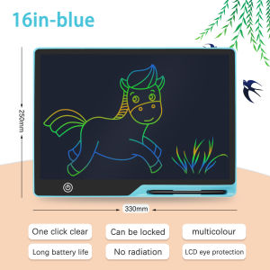 16 /20" Inch Graphics Tablet Drawing Tablet Lcd Writing Tablet DrawingMulti Painting boardWriting Pad Childrens Toys