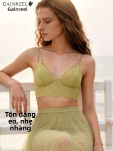 GAINREEL | Lace Mesh Aesthetic Summer Light Weight Back Design Rabbit Ear Cup Bra Top