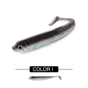 RoseWood Rubber Fish Fake Bait Soft Fishing Lure 7.5cm 9.5cm12.5cm Swimbait Shad Paddle Tail Wobbler Bass Pike Trout Pesca Peche
