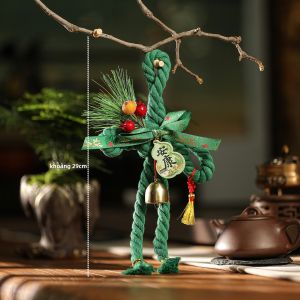XIXIAOER | Túi thơm hình bánh bao dệt bằng tre sáng tạo quà tặng trang trí