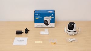 TP-Link TAPO C520WS 2K QHD Outdoor Pan/Tilt Security Camera with Starlight Night Vision AI Detection and 512GB MicroSD Support - 2 Years Local Warranty