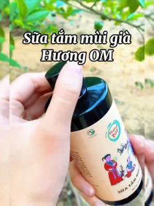 Sữa Tắm Mùi Già Dưỡng Trắng Giảm Thâm Hương OM OmFarm 330ml