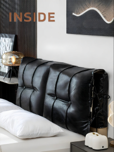 Dreaming the witch | Waterproof Oil Wax Leather Headboard Cushion Washable