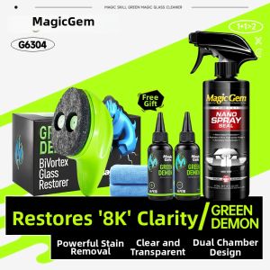 Magic Gem | No-Wash Strong Cleaning Polish for Car Windshield