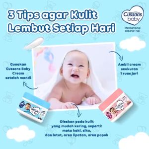 Cussons Baby Cream 50gram Perawatan Kulit Bayi | Cream CUSSONS 50gram