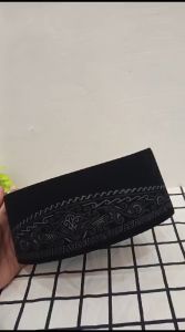 Songkok Batik Hitam motif baru tinggi Normal (9 cm) + Ada Dus Setiap Peci