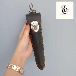 ❤️ INEZ CRAFT ❤️ Sarung kulit once pipa padutan UK 18cm IC25