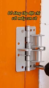Bản Lề Cửa Tự Động Đóng Có Điểm Dừng 90độ Tặng Kèm 8 Vít
