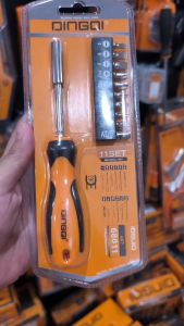 DINGQI Obeng Set Komplit Screwdriver Complete Set 68011