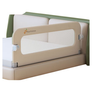 Foldable Baby Bed Rail Child Sleep Convenience Travel Friendly Single Side Guardrail Adjustable Height Baby Protection Barrier