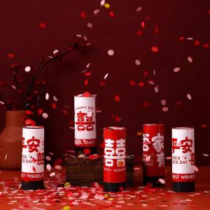 Đám Cưới Phù Rể Cầm Tay Nhỏ Cannon礼花筒 Khí Quyển Pháo Confetti Streamer Pháo Lễ Kỷ Niệm Tiệc Sinh Nhật