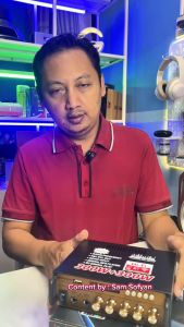 CEPAT Ampli Bluetooth salon speaker Audio Karaoke Stereo Full Bass Rumahan 300Wx2 Remote Control -