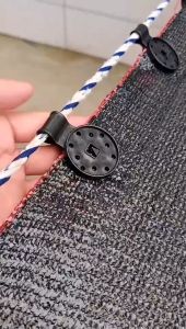 20/40PC Plastic Greenhouse Sun Shade Net Clip Garden Tools Camping Shade Cloth Fix Clamp Grommet Fence Netting Installation Hook