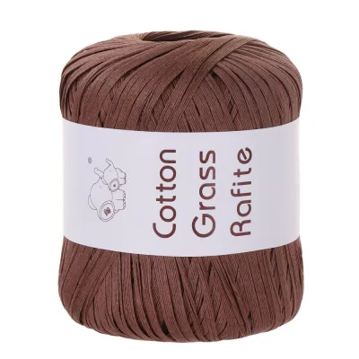 New Multicolour Rafia Yarn DIY Hand-Knitted Crocheting Paper Threads Raffia Straw Yarn Knitting