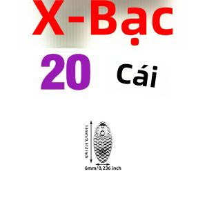 Mnft 20 Chiếc Spinner Mồi Bộ Kim Loại Mồi Câu Cá Với Thiết Kế Thìa Xoay Con Quay Cho Mồi Giun Đại Dương Sông Hồ Câu Cá Thìa Bộ
