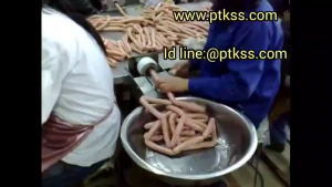 เครื่องรัดด้ายมือหมุน ทำไส้กรอก (Manual Binding)