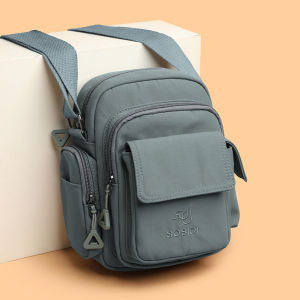 Casual Versatile Crossbody Bag 2025 New Fashion Simple Design Multi-Pocket Shoulder Bag for Travel Outing Womens Mobile Phone Bag