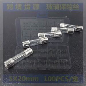 100 Chiếc Bộ Cầu Chì Ống Thủy Tinh Thổi Nhanh Các Loại Bộ Cầu Chì Thủy Tinh Thổi Nhanh 02 ~ 20A - Các Loại Cầu Chì Khác Nhau Để Bảo Vệ Mạch Điện