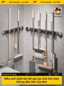 ERMO | No Drill Bathroom Hook For Brooms And Mops