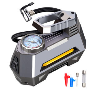 Car Air Compressor Portable Inflatable Pump 12V Automobile Tire Inflator Mini Electric Auto for Travel Boat Air Compressors Tool