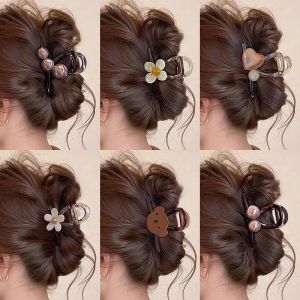 Medium Size Shark Hair Clip for Women Hair Accessories Bun Hairpin Half Updo Stylish Hair Grips Suitable for Various Hair Types