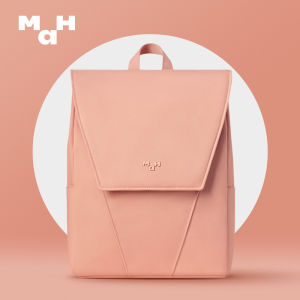 [Color of the Year] MAH 2023 New Glacier Pink Backpack Advanced Female College Student Small Computer Bag