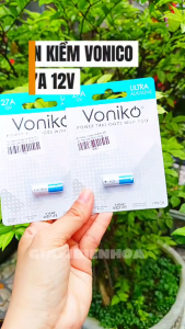 Pin Kiềm Voniko Alkaline 27A 12V Cao Cấp (Vỉ 1 Viên)
