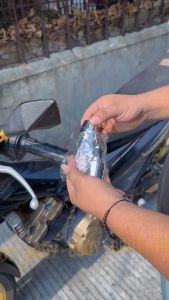 JALU STANG PCX STANDAR SET KIRI KANAN SEPASANG BANDUL STANG PCX CROME CROM CHROME JALU BANDUL STANG PCX ORIGINAL BBOY BALANCER STANG MOTOR BAR END JALU BALANCE MOTOR UNIVERSAL BEAT VARIO MIO FINO XRIDE PCX NMAX AEROX NINJA GSX RXKING JUPITER VEGA NOUVO