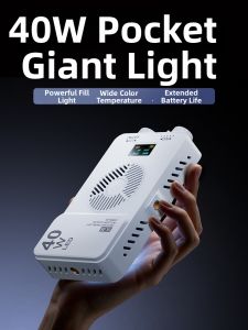 Piple | High Power Beauty Softlight RGB Mini Portable Photography Light 40W