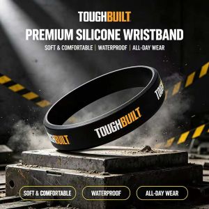 Toughbuilt | TOUGHBUILT Tool Decor Couple Basketball Sports Wristband Fitness Rubber Bracelet