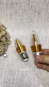 LAMPU LED CANDLE 5W E27 WW WH 220V LAMPU LILIN / LAMPU HIAS SUSU / LAMPU BOHLAM JAGUNG